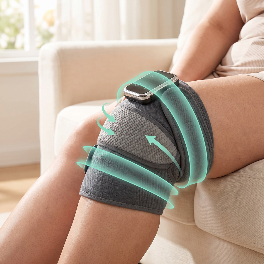 A steady, gentle squeeze: KneeFlex on the knee