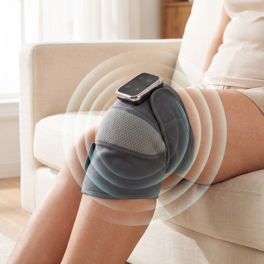 Gentle massage: KneeFlex on the knee